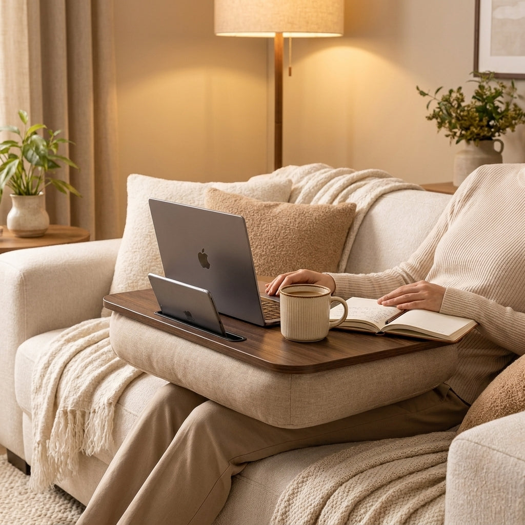 Nuvareli™ CozyCurve Lap Desk Pillow